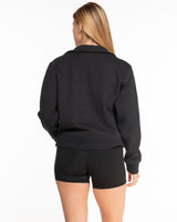 The Womens 1/4 Zip - Navy