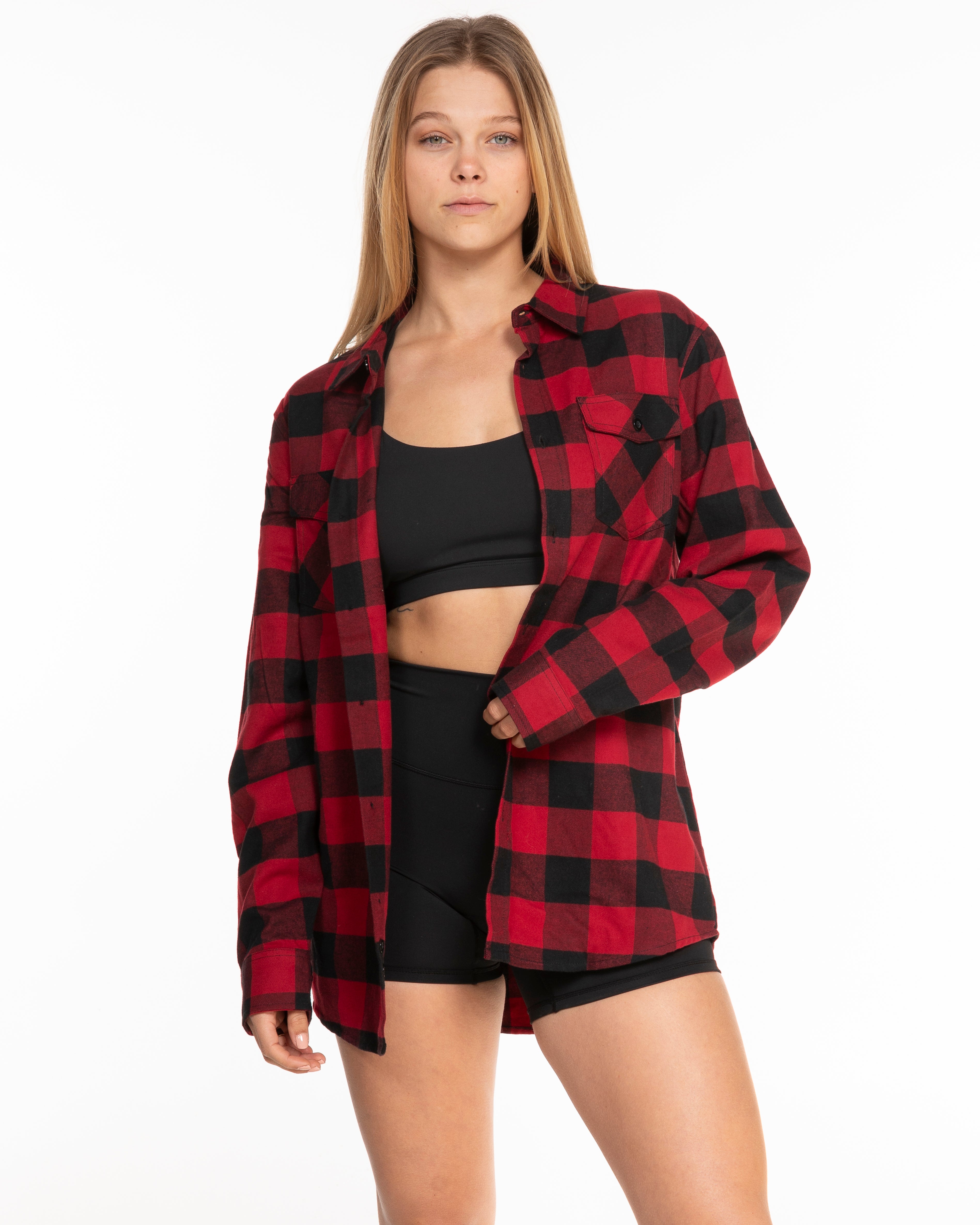 The Flannel - Red / Black