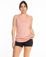 The Womens Full Length Tank - Peach