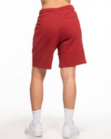 The Organic Cotton Sweat Short - Oxblood