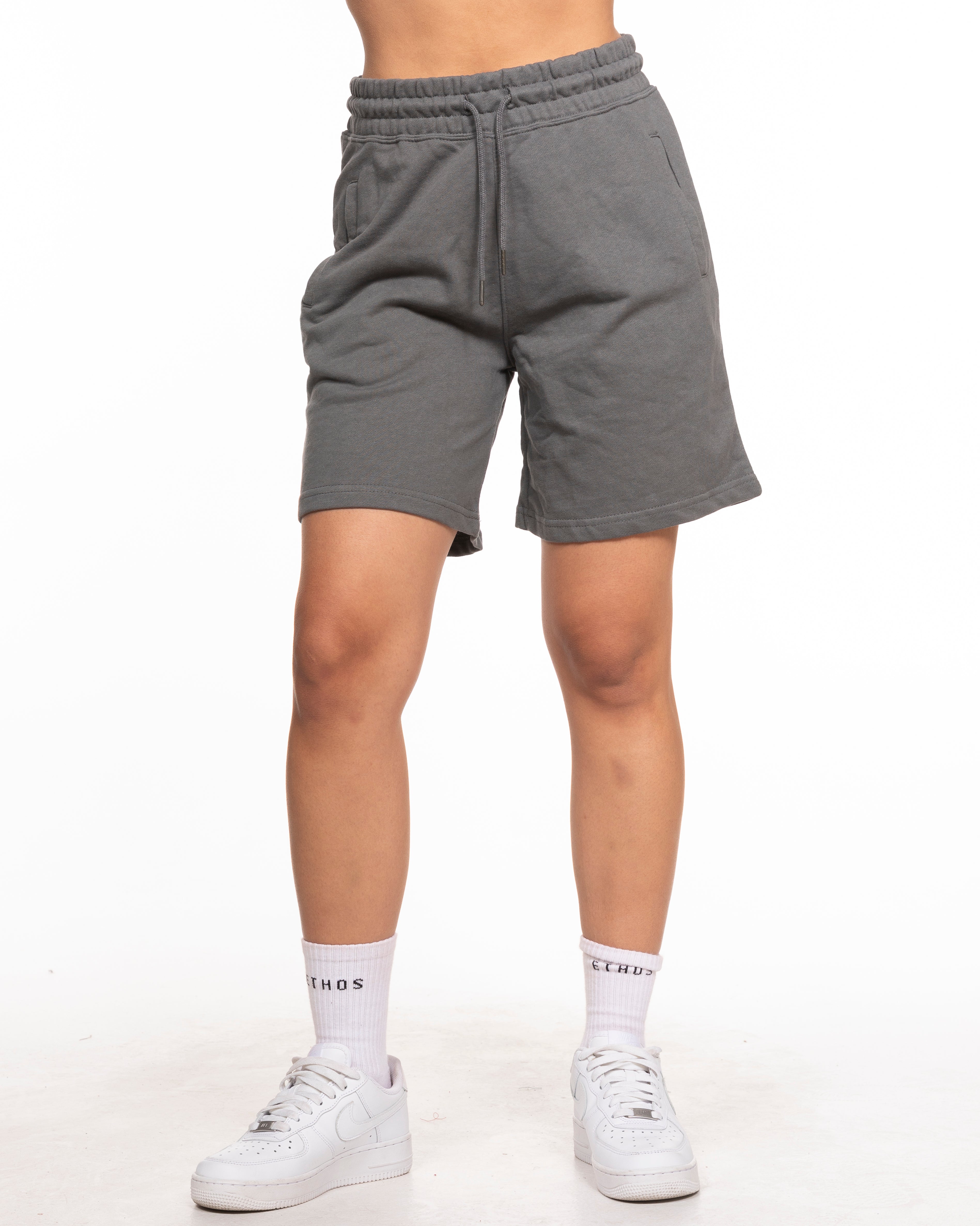 The Organic Cotton Sweat Short - Slate