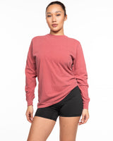 The Unisex Midweight Long Sleeve - Crimson