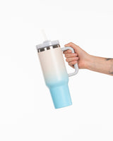 The Tumbler Cup - Off White / Sky Ombre