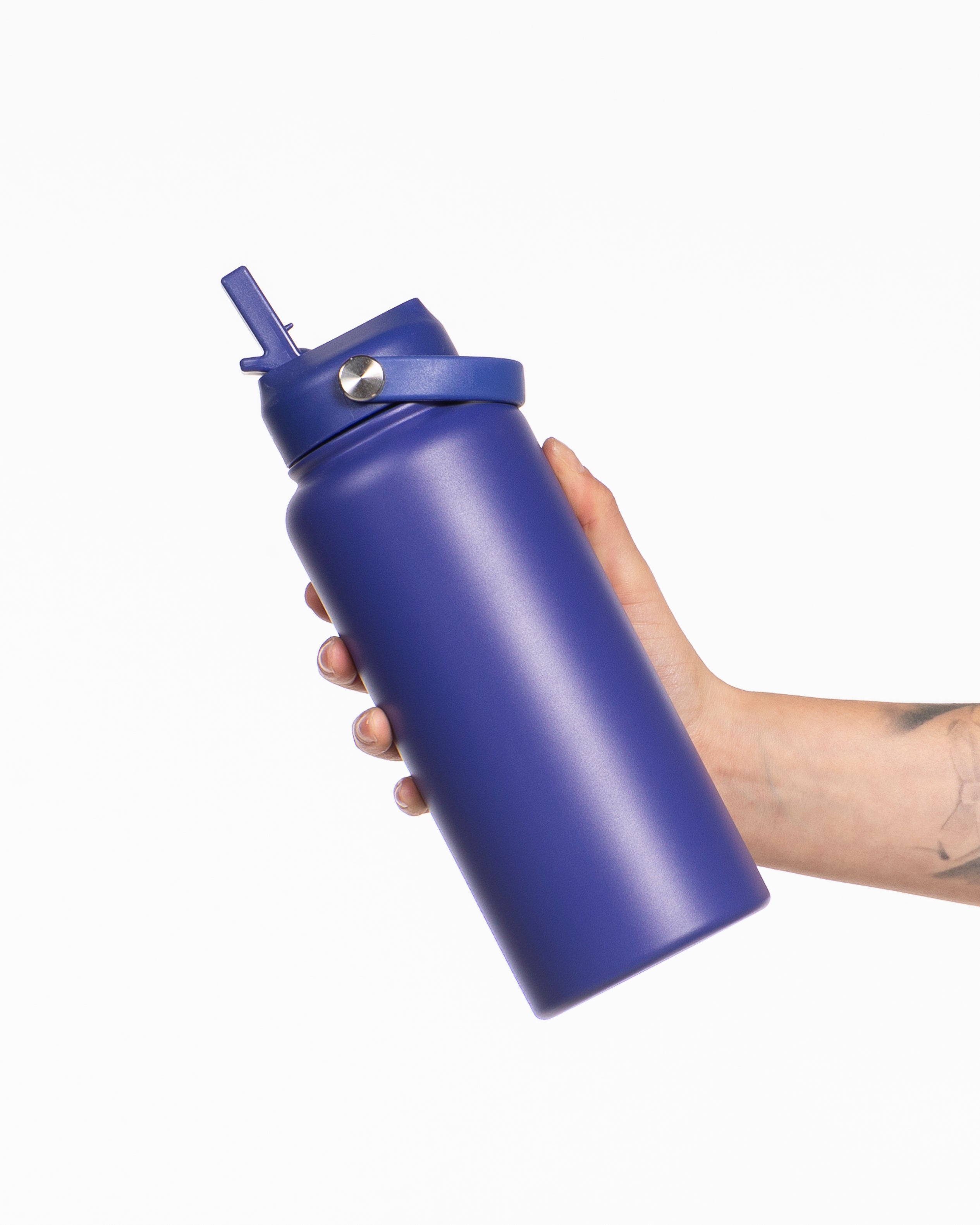 The Wide Mouth Water Bottle - Royal