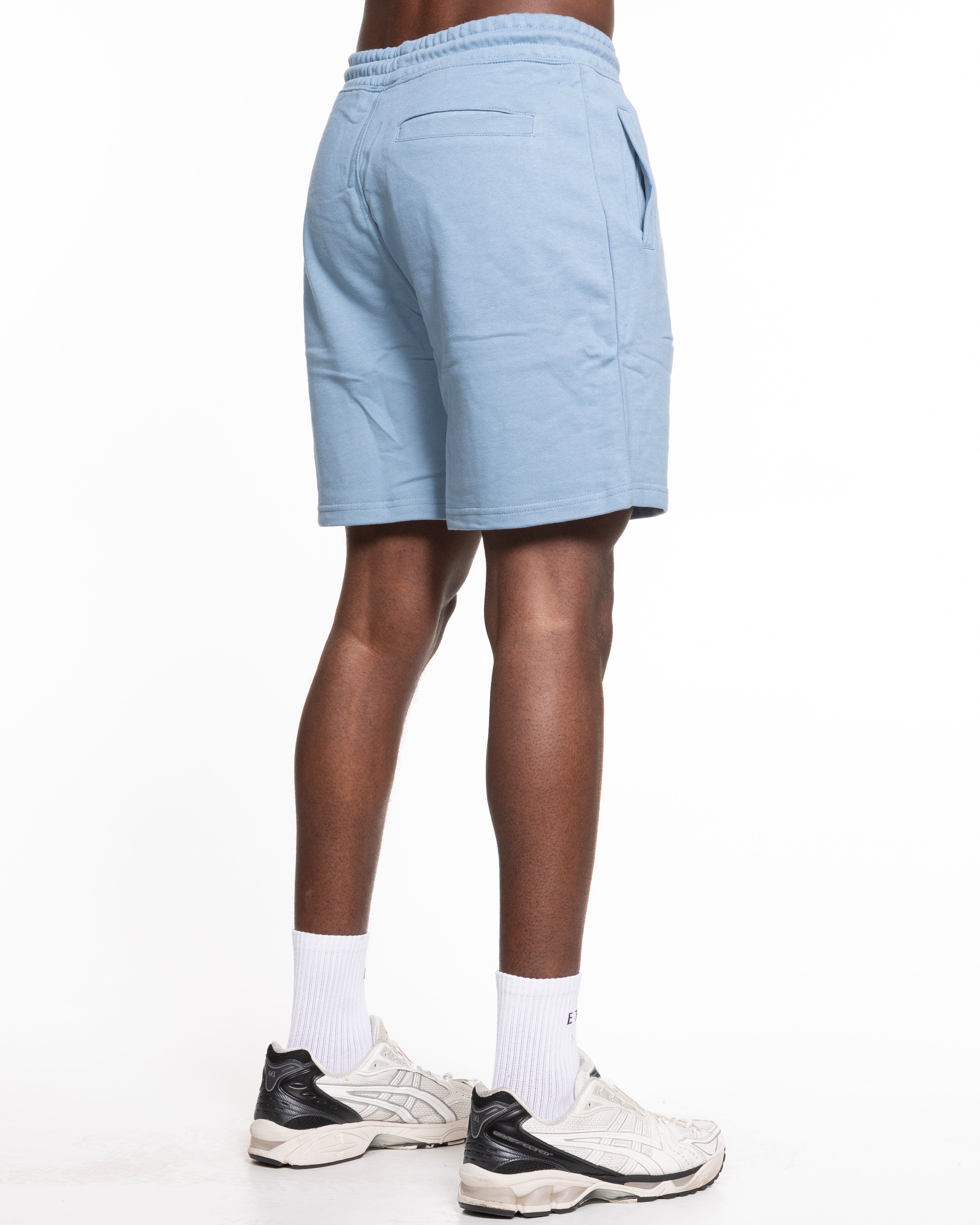 The Organic Cotton Sweat Short - Cloudy Blue