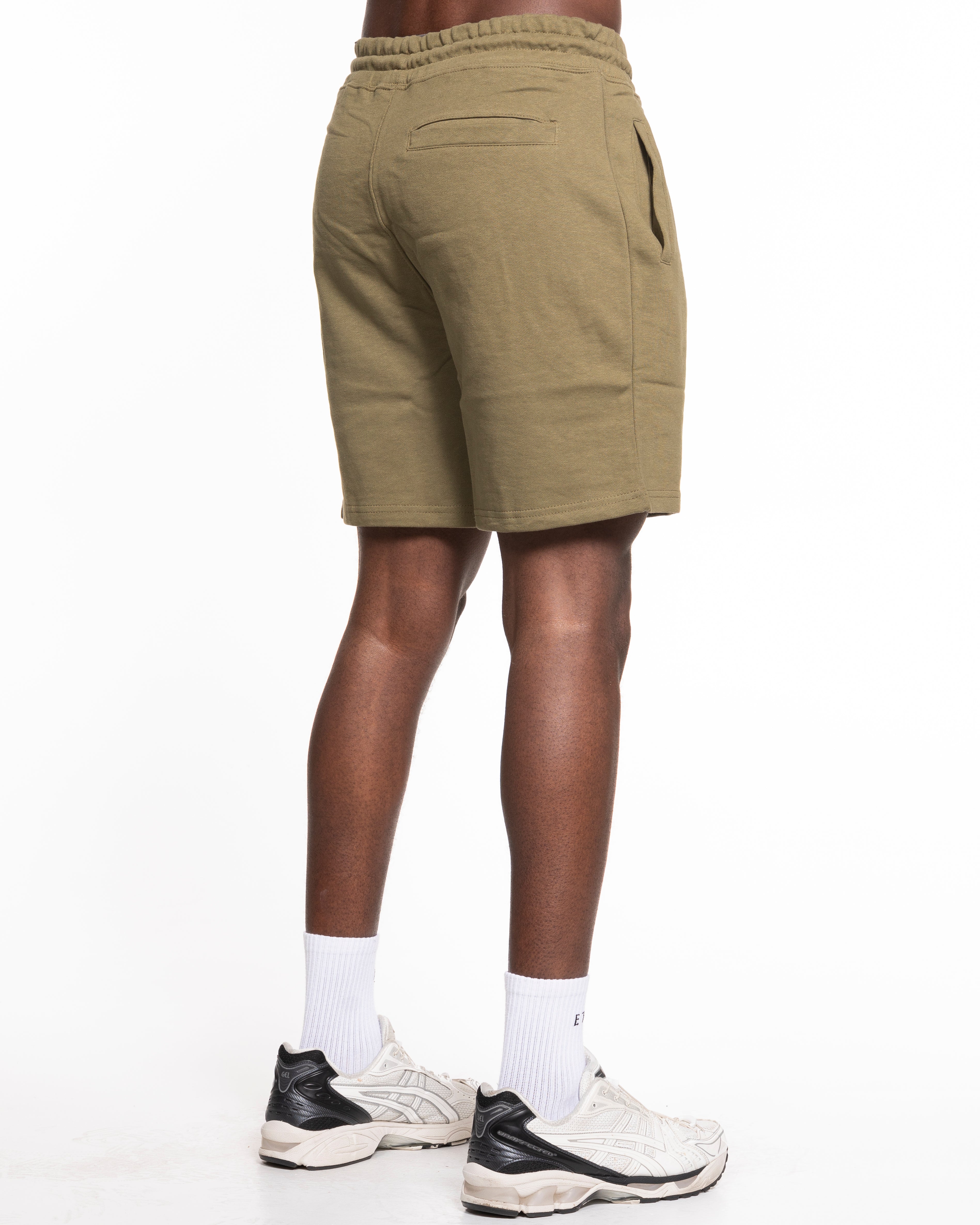 The Organic Cotton Sweat Short - Military Olive