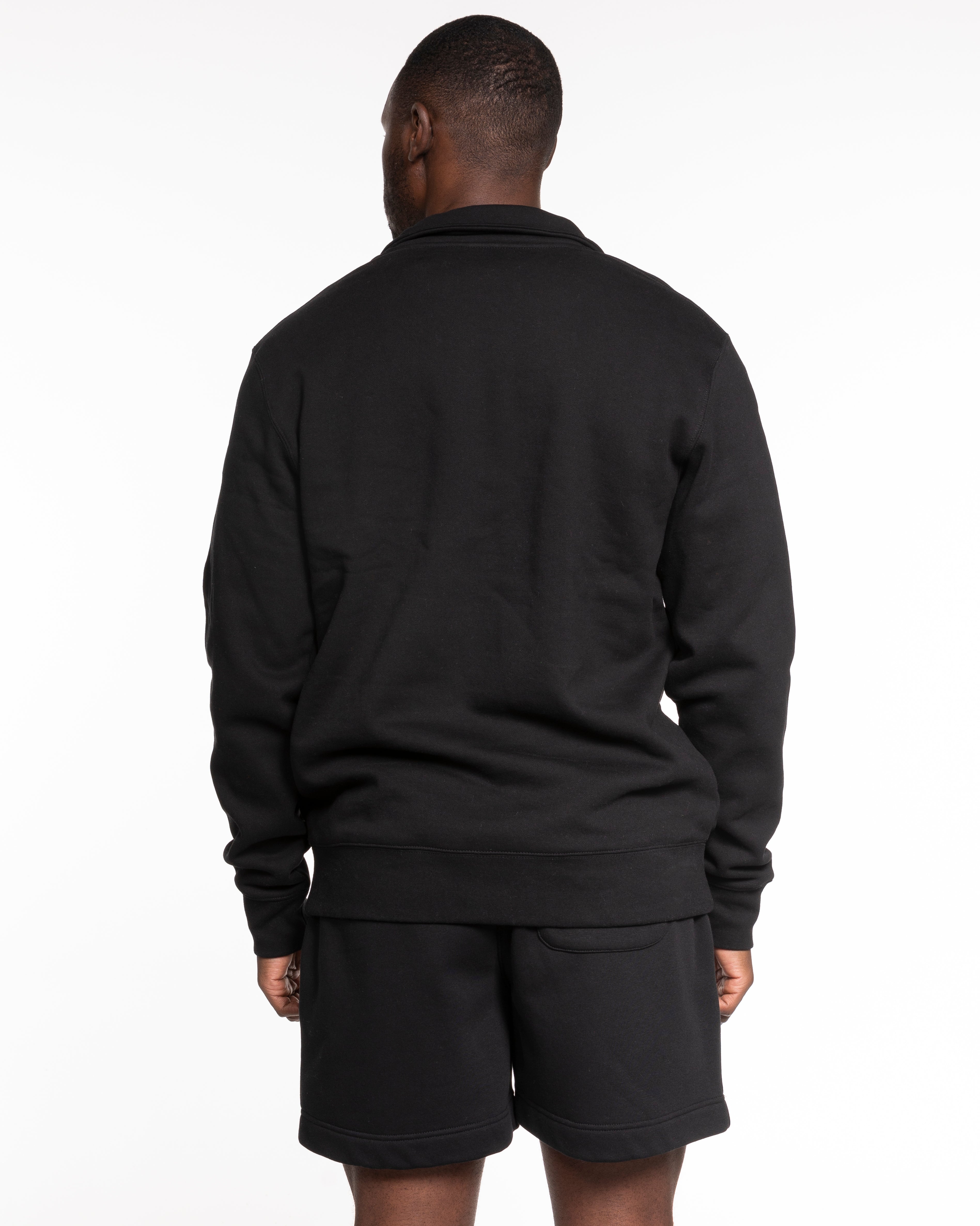 The Mens 1/4 Zip - Black