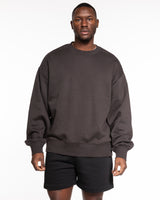 The Mens Heavyweight Crewneck - Coal