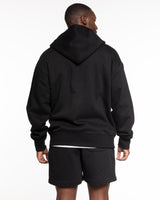 The Mens Heavyweight Zip Hoodie - Black