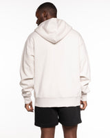 The Mens Heavyweight Zip Hoodie - Bone