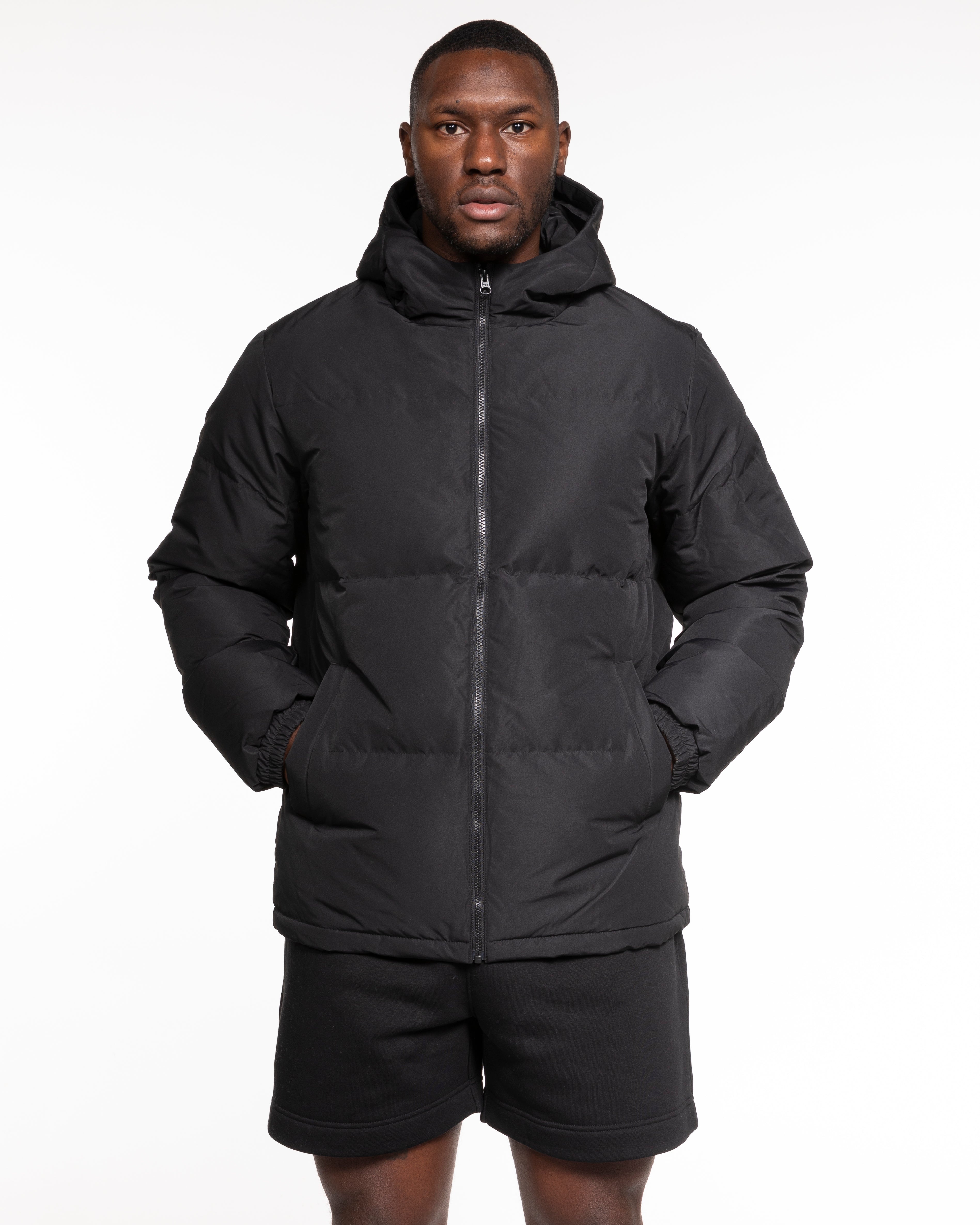 The Mens Puffer Jacket - Black