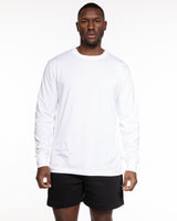 The Supima Long Sleeve - White