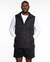 The Mens Puffer Vest - Black