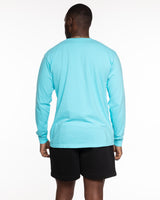 The Unisex Midweight Long Sleeve - Lagoon