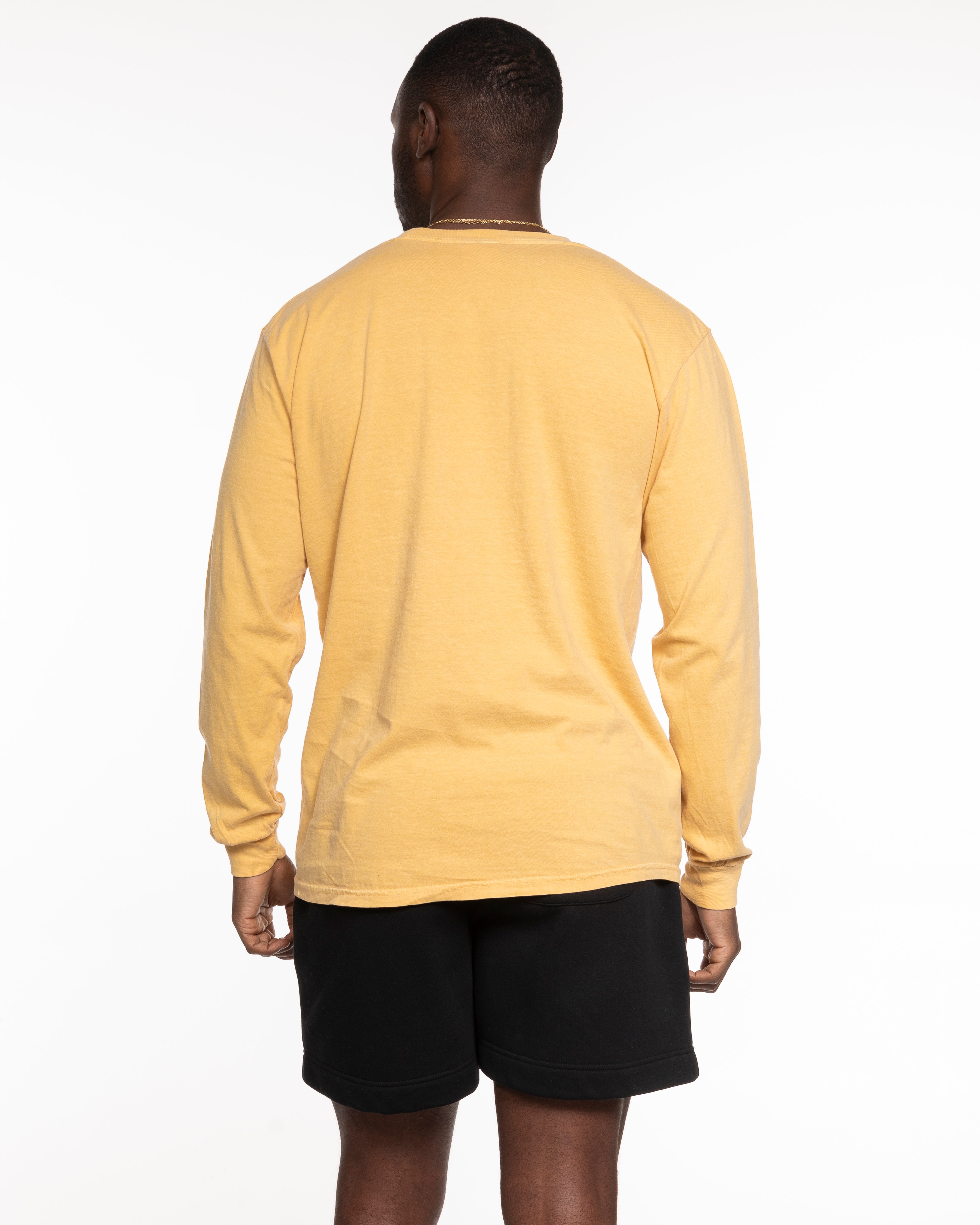 The Unisex Midweight Long Sleeve - Mustard