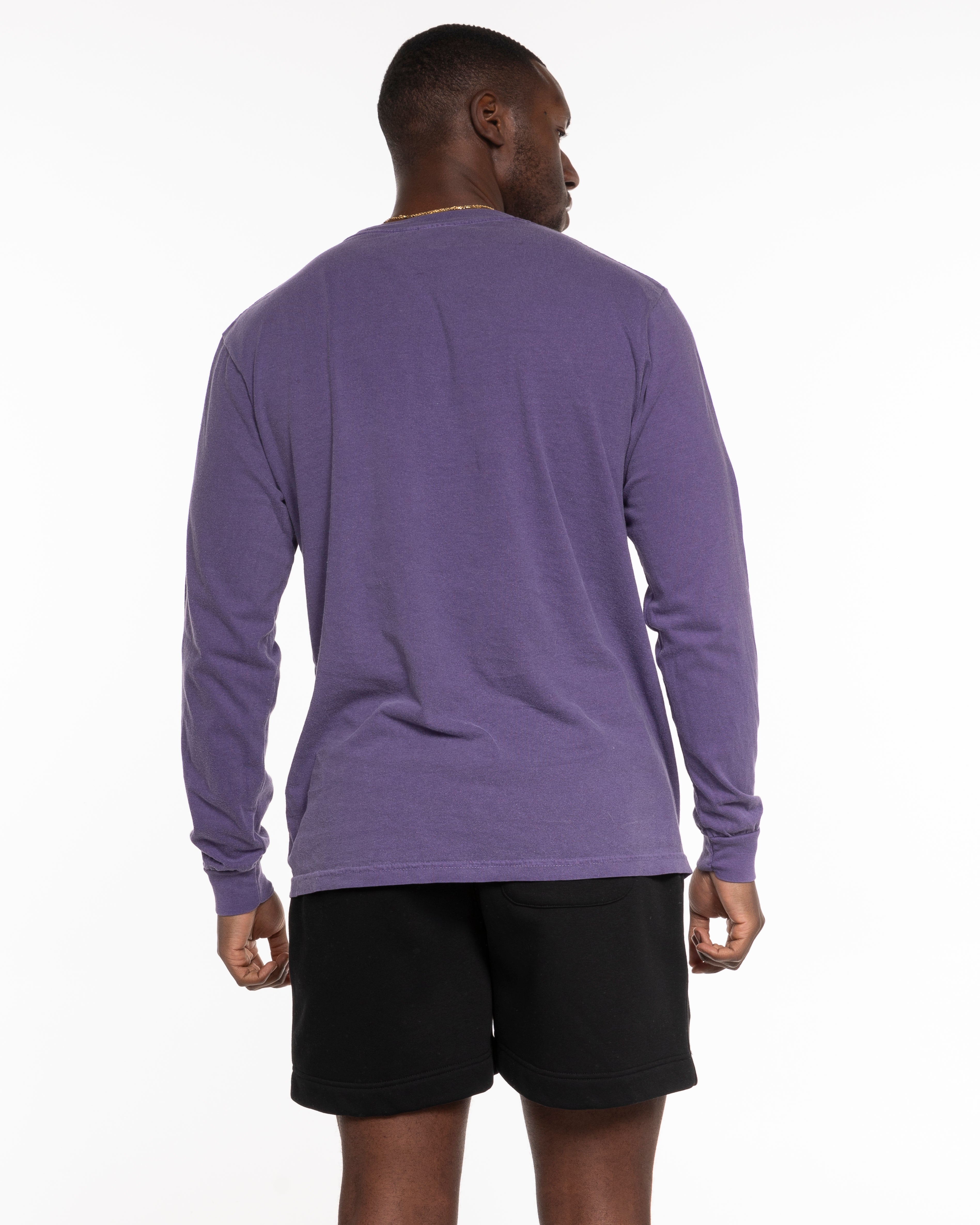 The Unisex Midweight Long Sleeve - Grape