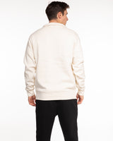 The Mens 1/4 Zip - Off White