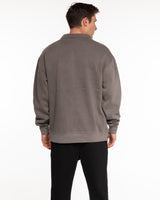 The Mens 1/4 Zip - Washed Gray