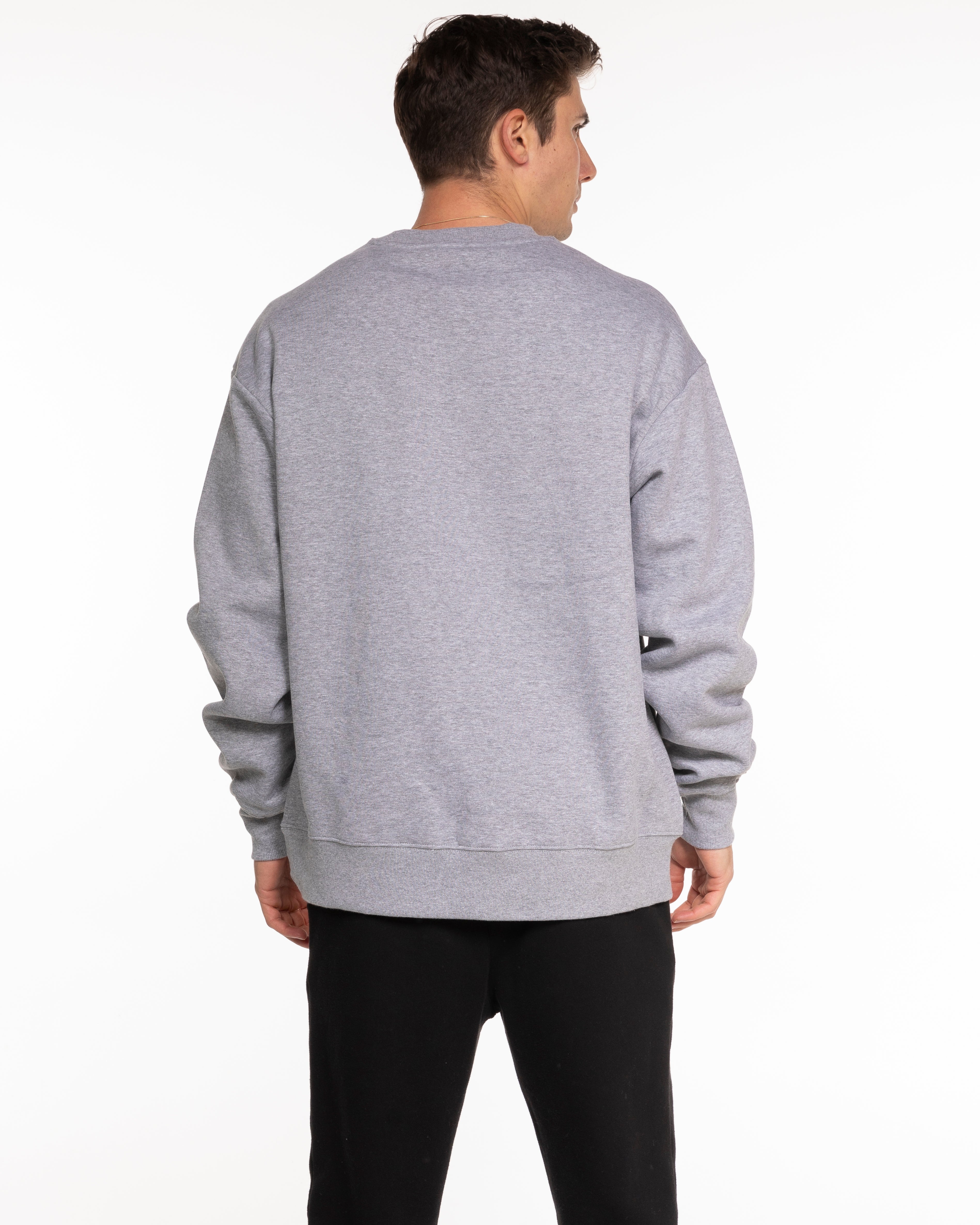 The Mens Heavyweight Crewneck - Heather