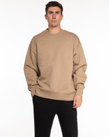 The Mens Heavyweight Crewneck - Sand