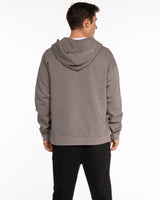 The Mens Zip Hoodie - Washed Gray