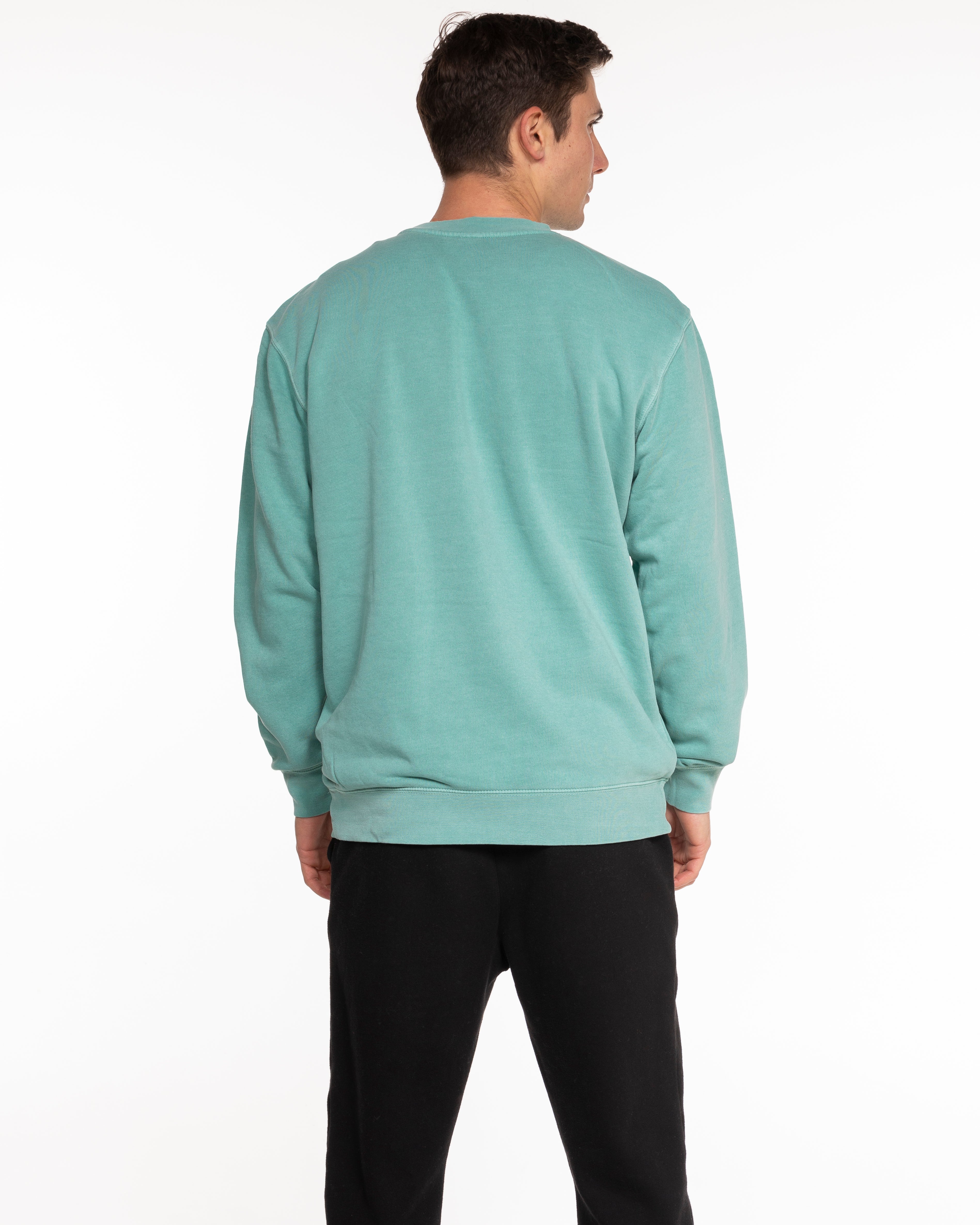 The Unisex Midweight Long Sleeve - Seafoam