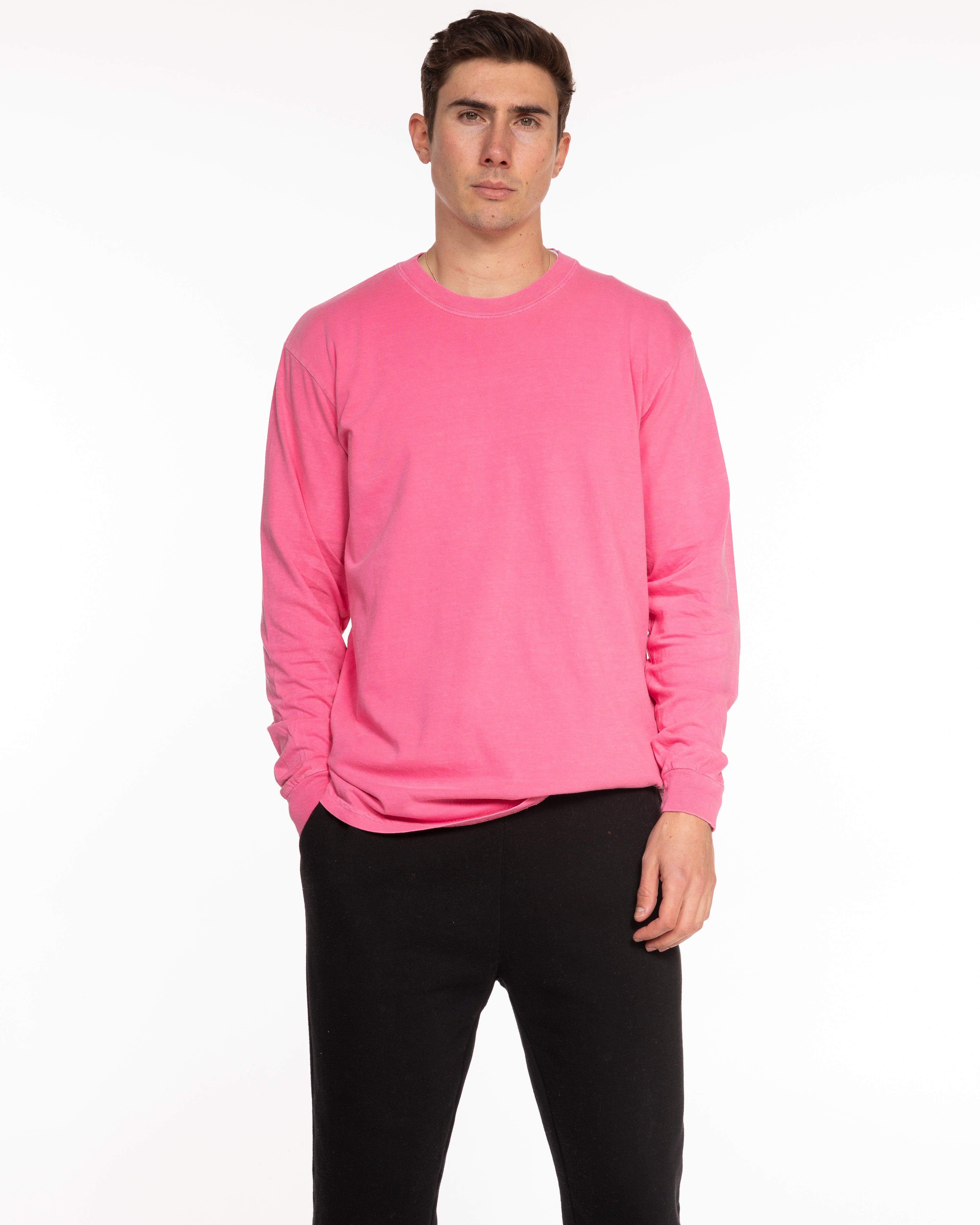 The Unisex Midweight Long Sleeve - Watermelon