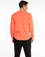 The Unisex Midweight Long Sleeve - Grapefruit