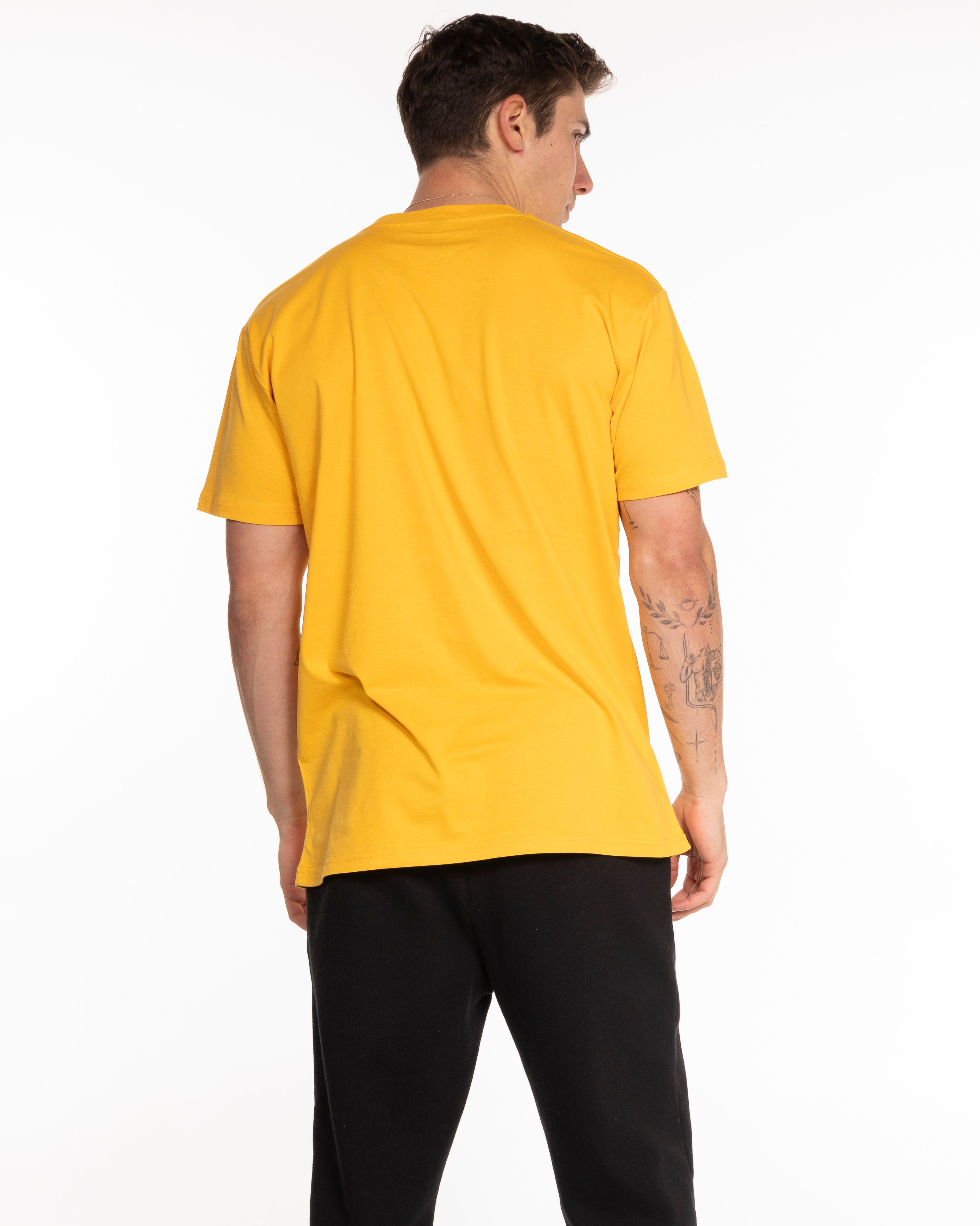 The Mens Tee - Yellow