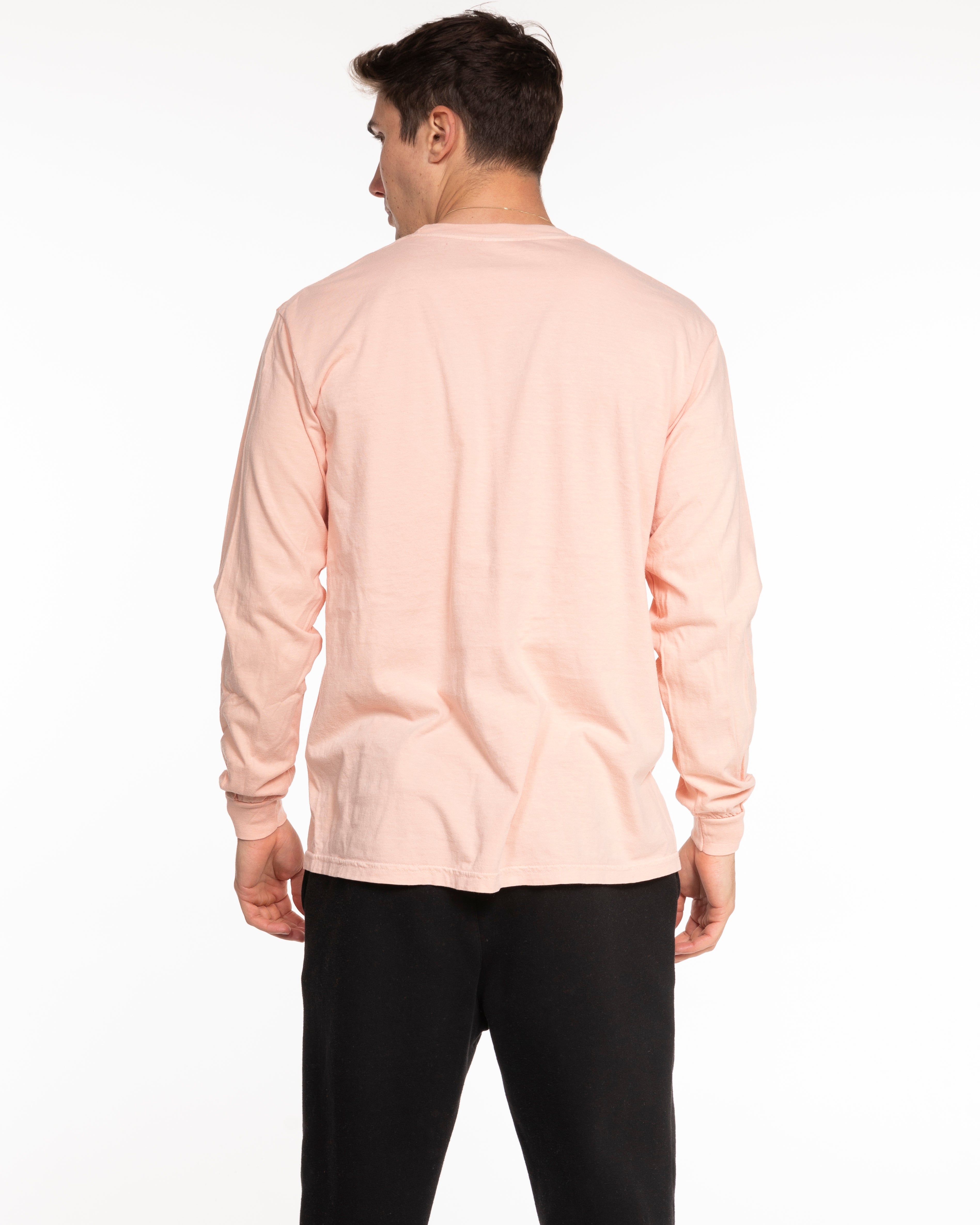 The Unisex Midweight Long Sleeve - Peach