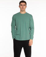 The Unisex Midweight Long Sleeve - Moss