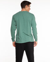 The Unisex Midweight Long Sleeve - Moss