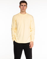 The Unisex Midweight Long Sleeve - Light Yellow