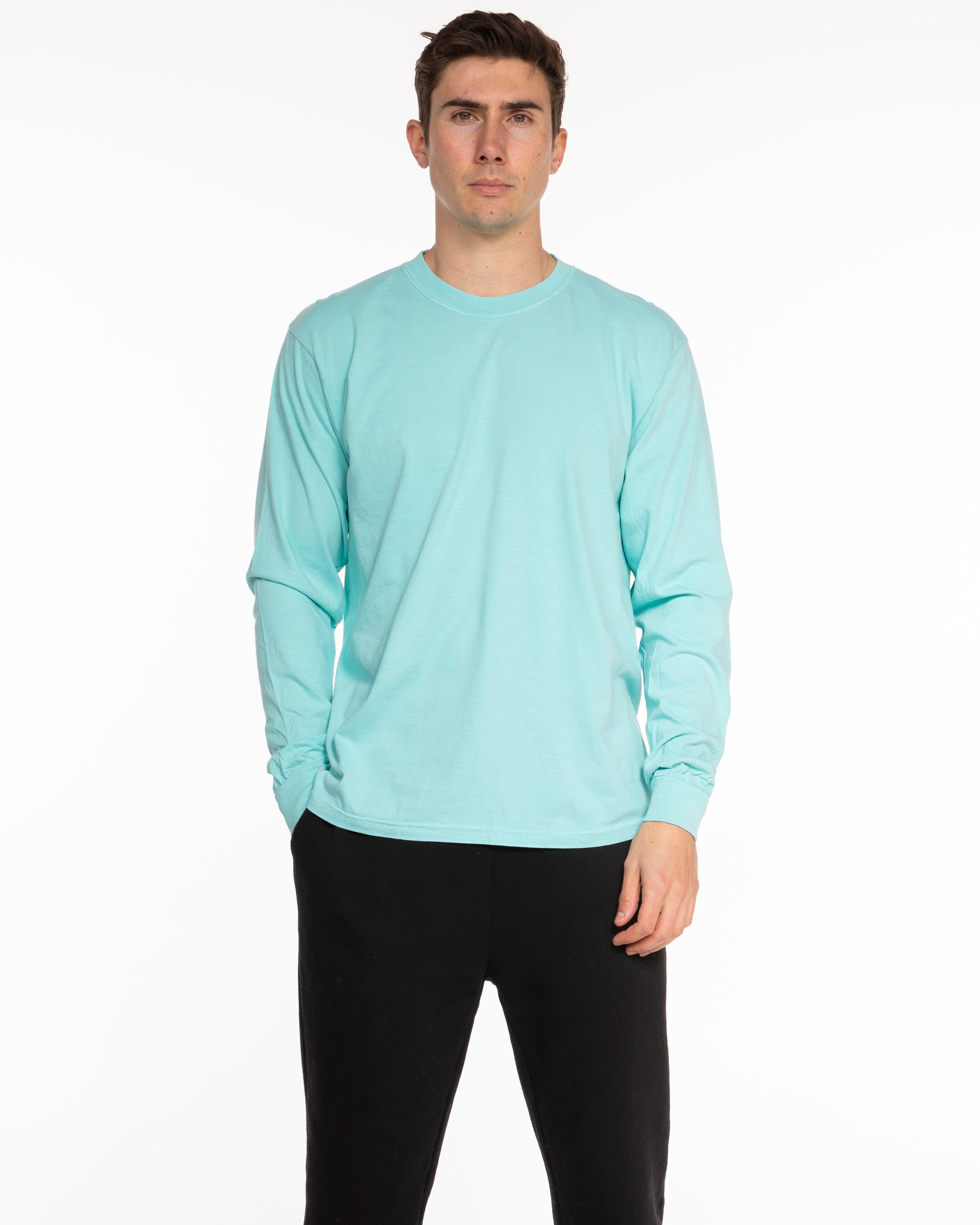 The Unisex Midweight Long Sleeve - Mint