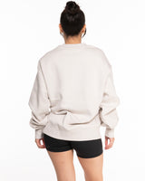 The Mens Heavyweight Crewneck - Bone