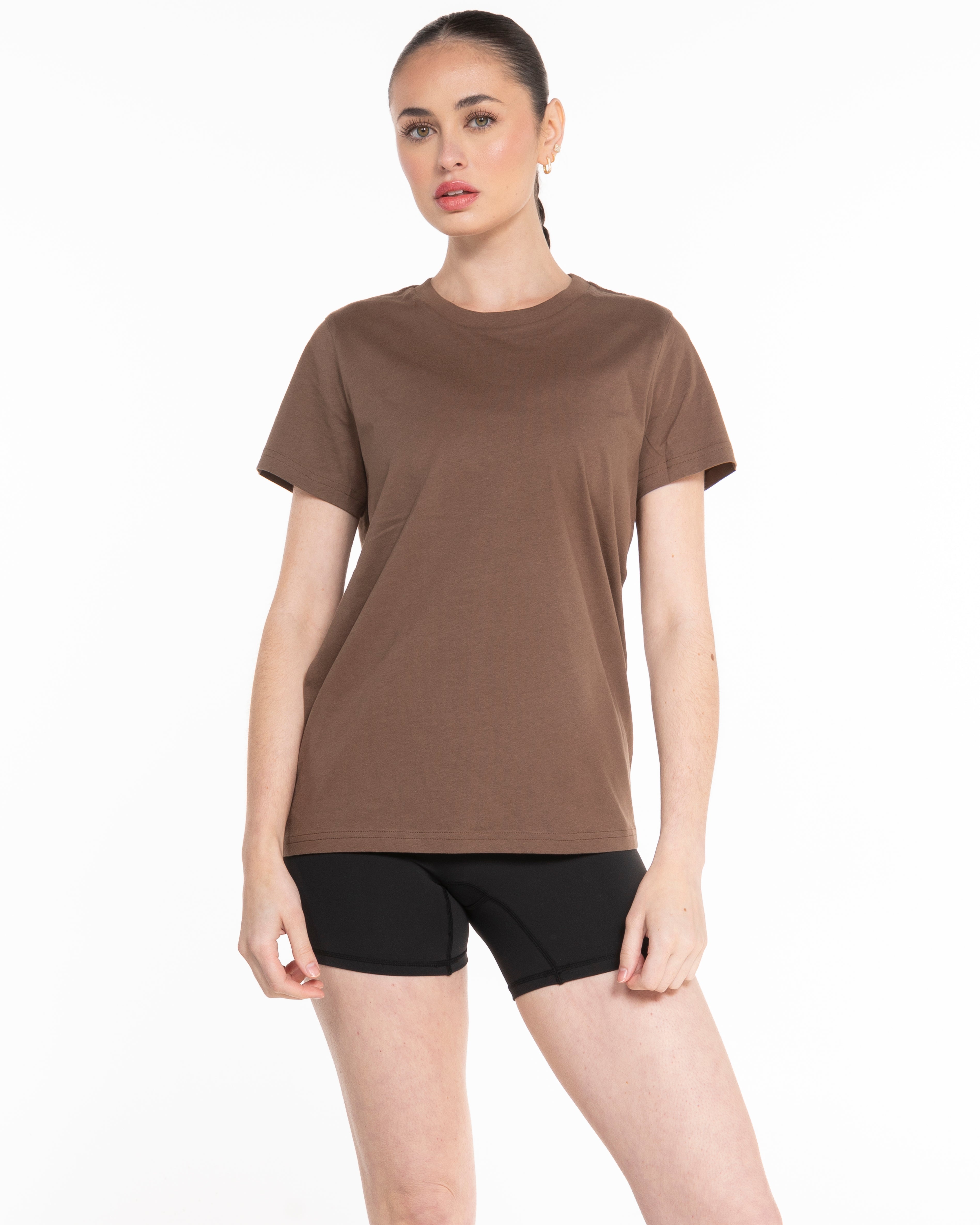 The Womens Tee - Walnut