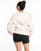 The Mens Heavyweight Zip Hoodie - Off White