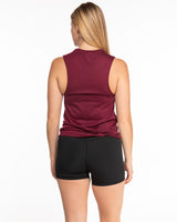 The Scoop Muscle Tank - Maroon