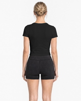 The Womens Mini Tee - Black
