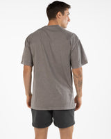 The Mens Heavyweight Tee - Grey Stone