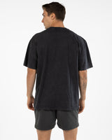 The Mens Heavyweight Tee - Black Stone