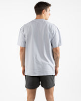The Mens Heavyweight Tee -  Washed Powder