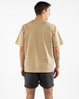 The Mens Boxy Tee - Khaki