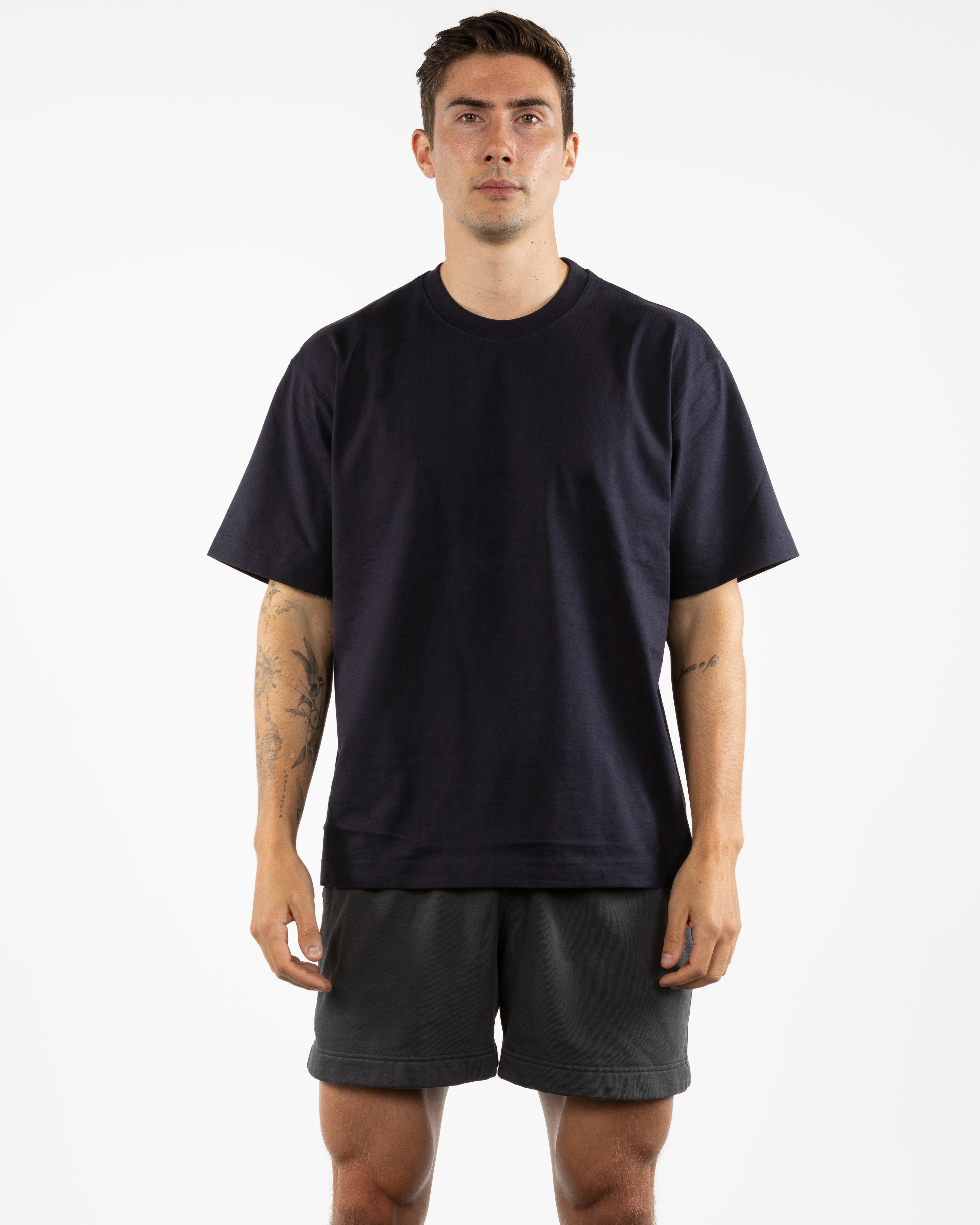 The Mens Boxy Tee - Ink