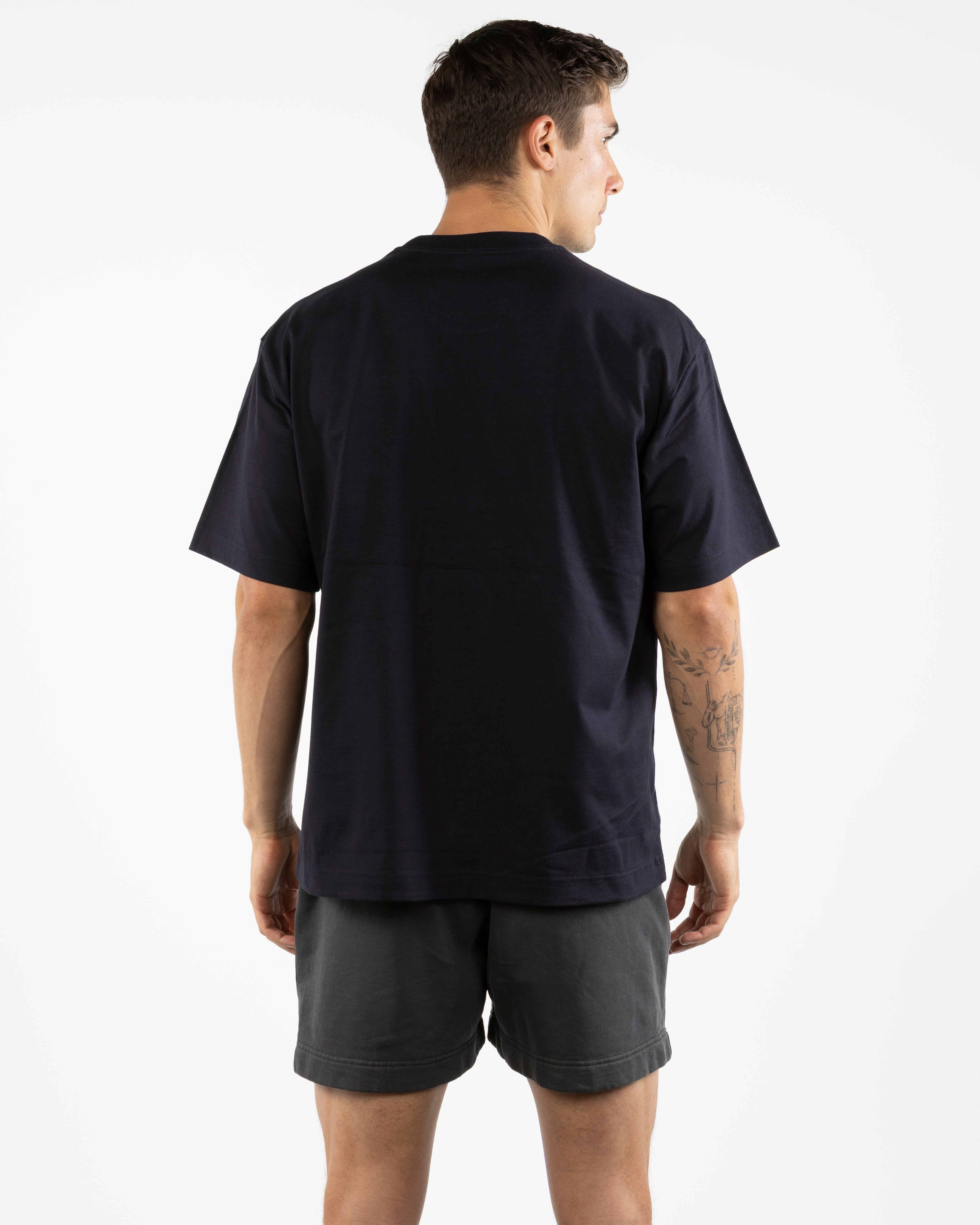 The Mens Boxy Tee - Ink