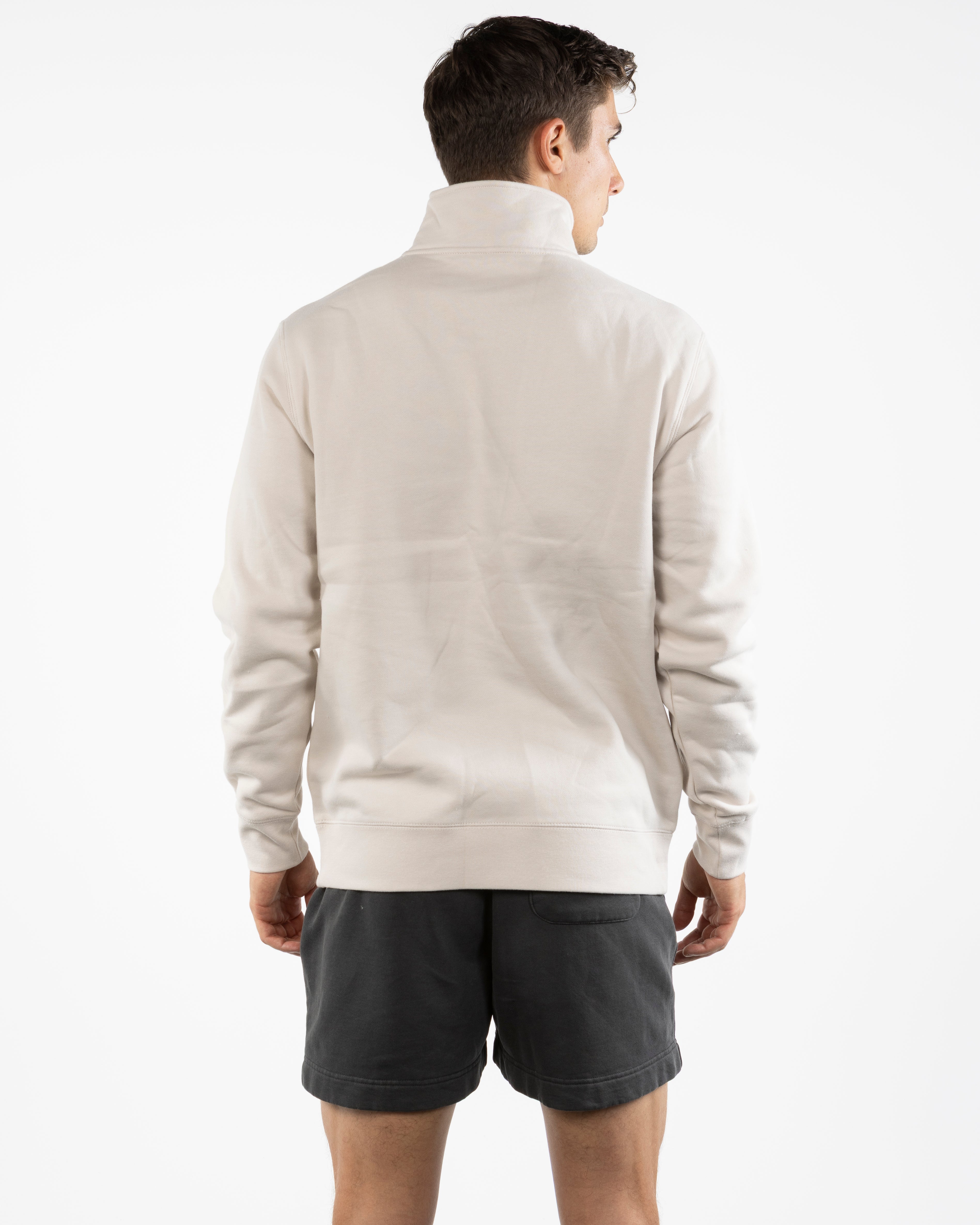 The Mens 1/4 Zip - Bone