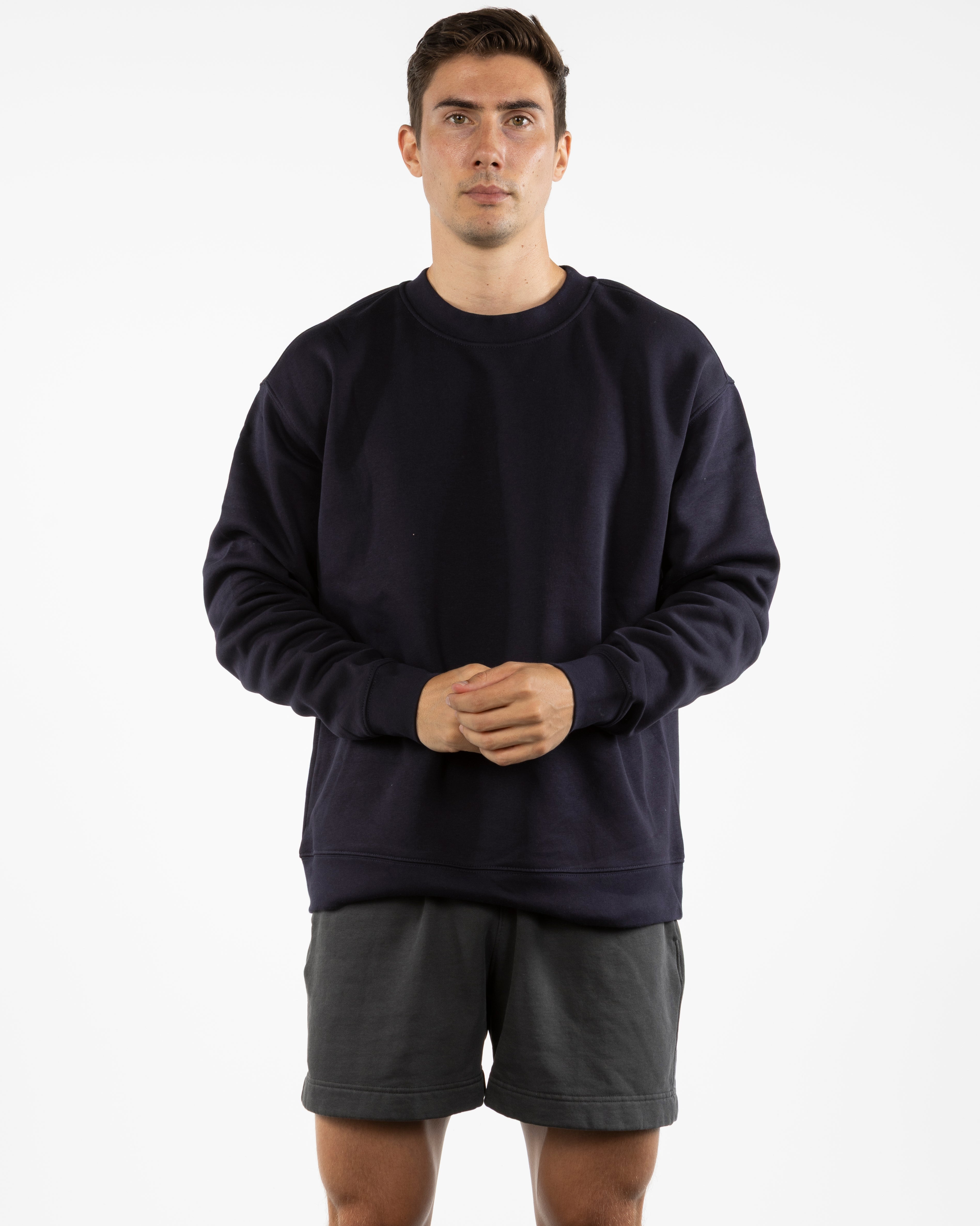 The Mens Crewneck - Ink Blue