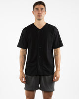 The Baseball Jersey - Black