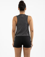 The Daily Crop Tank - Charcoal