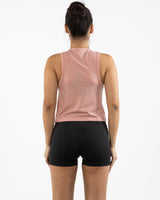 The Daily Crop Tank - Desert Pink